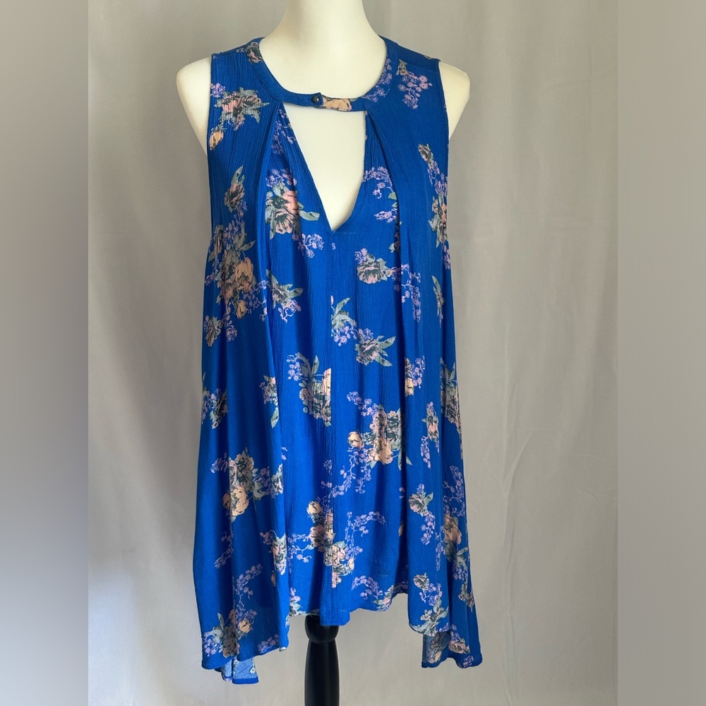Free People snap out of it tree swing tunic dress size‎ medium